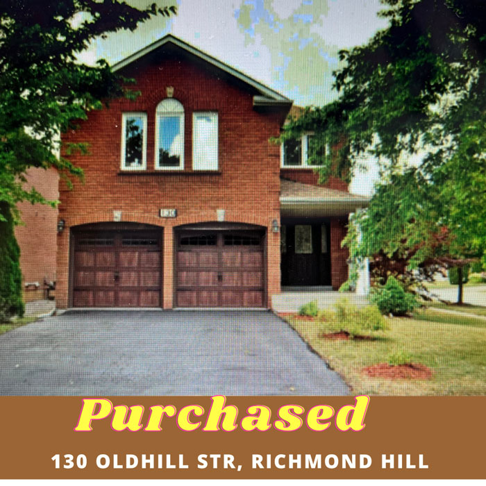 Eqbal Homes Purchased in Richmond Hill